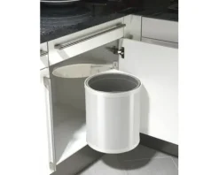 Hailo Einbaumülleimer Compact-Box 15 l weiß
