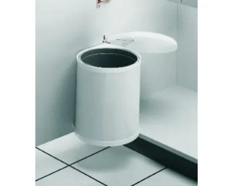 Hailo Einbaumülleimer Compact-Box 15 l weiß