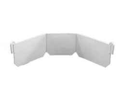 Hailo Facheinteilung 3694011 Rondo Seitenschalen-Einteiler 440 x 5 x 92 mm Kunststoff grau