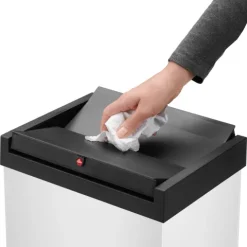 Hailo großraum Abfallbox Big-Box Swing XL Weiß