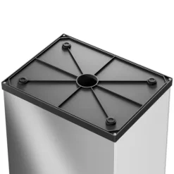 Hailo großraum Abfallbox Big-Box Swing XL Edelstahl