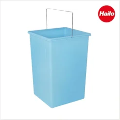 Hailo Inneneimer AntiBak 1221209 15 Liter Kunststoff blau 230 x 220 x 350 mm für Tandem