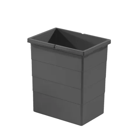 Hailo Inneneimer 1137669 dunkelgrau 20 Liter Ersatzbehälter
