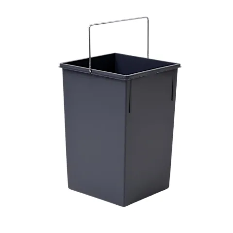 Hailo Inneneimer 1008779 Generation I 15 Liter für Tandem, Terzett Einbau Abfalleimer Kunststoff Küchenschrank Müllsystem