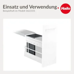 HAILO Inneneimer 15 L 1008879 Abfalleimer Kunststoff dunkelgrau/hellgrau mit Deckel
