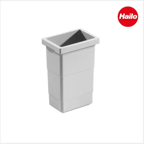 Hailo Inneneimer 2,5 L 1102429 Ersatzbehälter signalgrau für Easy-Cargo Euro-Cargo-S Triple-XL