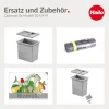 Hailo Inneneimer 18 L 1093479 Ersatzbehälter Kunststoff Hellgrau für Raumspar Tandem