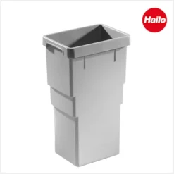 Hailo Inneneimer 13 L 1107229 Ersatzbehälter hellgrau für Euro-Cargo-S und Triple-XL
