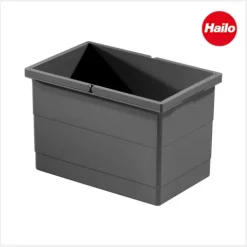 Hailo Inneneimer 17 L 1225859 Ersatzbehälter dunkelgrau für HAILO Separato