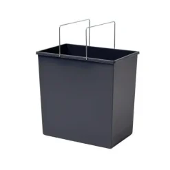 Hailo Inneneimer 24 L 1050209 Ersatzbehälter dunkelgrau für HAILO Tandem
