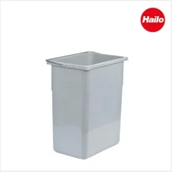 Hailo Inneneimer 8,5 Liter 1068409 Ersatzeimer Kunststoff signalgrau mit Henkel für Euro-Cargo