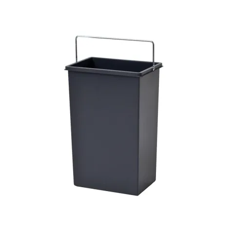Hailo Inneneimer 1045639 10 Liter Ersatzbehälter Kunststoff dunkelgrau 154 x 226 x 350 mm