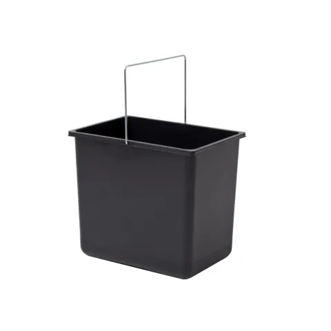 Hailo Inneneimer 1086239 18 Liter Ersatzbehälter Kunststoff schwarz 316 x 226 x 290 mm