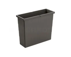 Hailo Inneneimer 1139009 17 Liter Ersatzbehälter Kunststoff basaltgrau 414 x 158 x 350 mm
