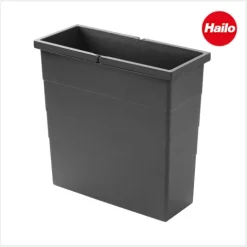 Hailo Inneneimer 18 Liter 1132969 Ersatzeimer Kunststoff basaltgrau mit Henkel für Cargo-Synchro