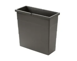 Hailo Inneneimer 1220369 18 Liter Ersatzbehälter Kunststoff basaltgrau 385 x 166 x 380 mm