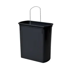 Hailo Inneneimer 18 l 1226239 schwarz 343 x 185 x 365 mm mit Henkel für HAILO Uno