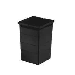 Hailo Inneneimer 1225979 tiefschwarz 15 Liter 226 x 233 x 350 mm