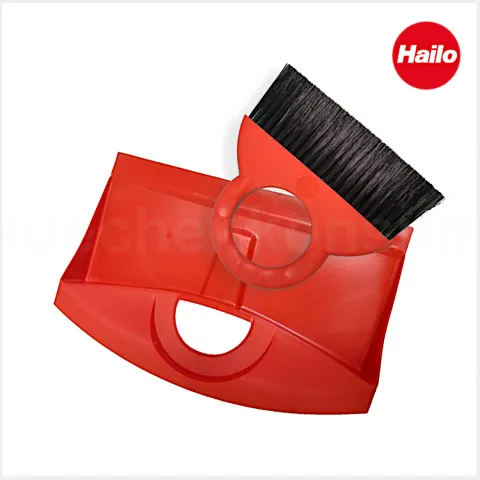 Hailo Kehr-Set 1068569 Schaufel und Besen Kunststoff rot Zubehör für Küche