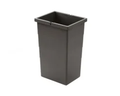 Hailo 13 Liter Inneneimer 1132959 dunkelgrau 242 x 192 x 380 mm