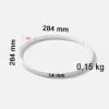 Hailo Mantelring oben 1050119 Ersatzteil 284 x 284 x 14 mm Kunststoff weiß für Big-Box