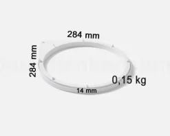 Hailo Mantelring unten 1050109 Ersatzteil Kunststoff weiß Big-Box
