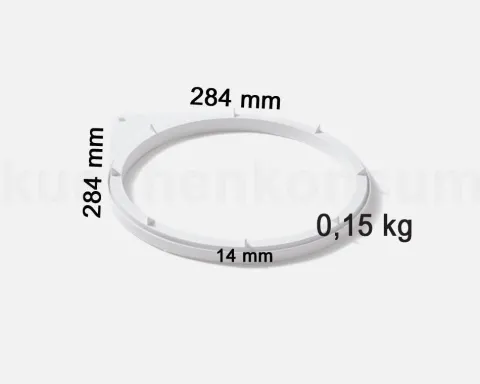 Hailo Mantelring unten 1050109 Ersatzteil Kunststoff weiß Big-Box
