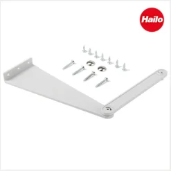 Hailo Mitnehmer 1830879 Raumspar-Tandem Ausfahrautomatik Zubehörbeutel grau für Abfallsammler