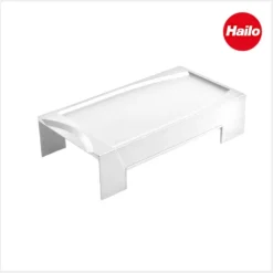 Hailo Mülleimerdeckel 1040229 Ersatzdeckel Kunststoff weiß für Tandem Terzett