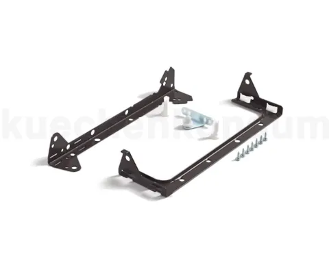 Hailo Montagezubehör 1632899 Big-Box Zubehör braunschwarz/silberfarben mit Schrauben