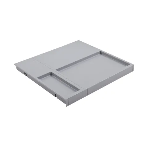 Hailo Multideckel 1109729 Tablarboden Kunststoff hellgrau für Separato K 45 cm Schrank
