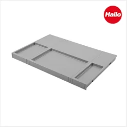 Hailo Multideckel 1109749 Tablarboden Kunststoff signalgrau für Separato K 60 cm