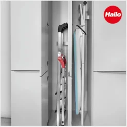 HAILO Multifunktionshalterung 3272181 Stahlblech dunkelgrau für Hauswirtschaft