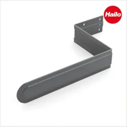 HAILO Multifunktionshalterung 3272181 Stahlblech dunkelgrau für Hauswirtschaft