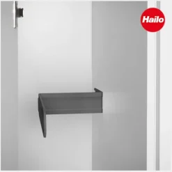 HAILO Multifunktionshalterung 3272181 Stahlblech dunkelgrau für Hauswirtschaft