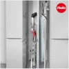 Hailo Multifunktionshalterung 3272161 Ordnungssystem Stahlblech weiß für Leiter und Bügeltisch