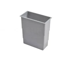 Hailo Putzmittelkorb 1133079 grau Zubehör für XXL Abfallsammler 211 x 107 x 255 mm