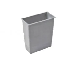 Hailo Putzmittelkorb 1133079 grau Zubehör für XXL Abfallsammler 211 x 107 x 255 mm