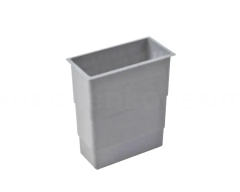 Hailo Putzmittelkorb 1133079 grau Zubehör für XXL Abfallsammler 211 x 107 x 255 mm