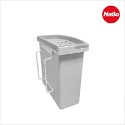 Hailo Wandhalter 1715459 für Multifunktionseimer 1068099 Kunststoff weiß Küche Haushalt