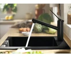 hansgrohe Einhebel Küchenarmatur ZESIS M33 schwarz matt 74806670