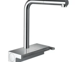hansgrohe Küchenarmatur AQUNO SELECT M81 chrom mit Multifunktionssieb 73836000