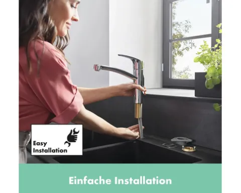 hansgrohe Küchenarmatur FOCUS M41 chrom 31806000