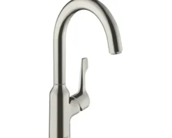 hansgrohe Küchenarmatur FOCUS 220 M43 edelstahl gebürstet 71812800