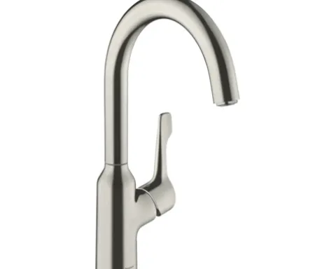 hansgrohe Küchenarmatur FOCUS 220 M43 edelstahl gebürstet 71812800