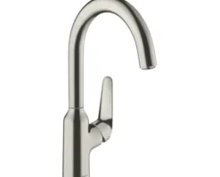 hansgrohe Küchenarmatur FOCUS 220 M42 edelstahl gebürstet 71802800