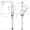 hansgrohe Küchenarmatur FOCUS M41 chrom 31827000
