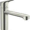hansgrohe Küchenarmatur FOCUS 120 M43 edelstahl gebürstet 71816800