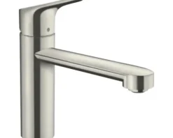hansgrohe Küchenarmatur FOCUS 120 M43 edelstahl gebürstet 71816800