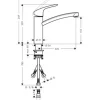 hansgrohe Küchenarmatur FOCUS M41 chrom 31804000